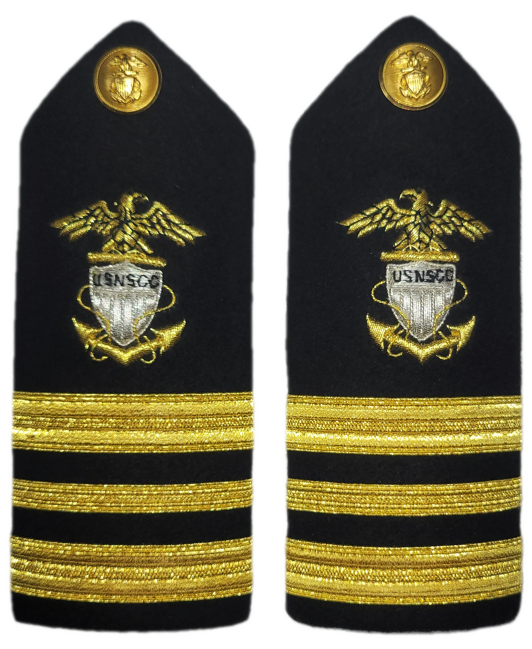 USNSCC - Lieutenant Commander (LCDR) Hard Shoulder Board Male