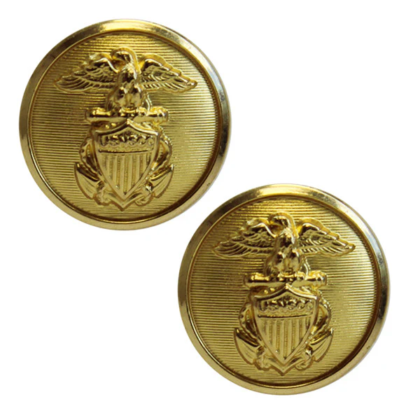 USNSCC /NLCC Button: 35 Ligne Gold