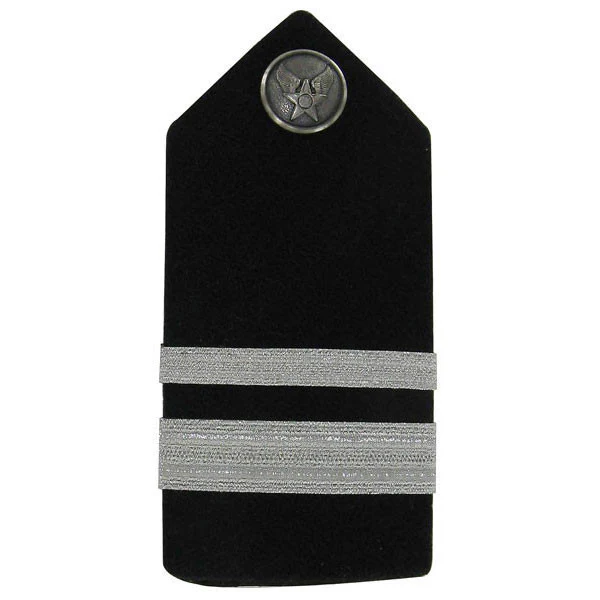 Air Force ROTC Hard Shoulder Board: First Lieutenant - female