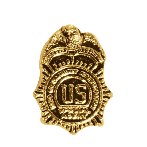 Gold DEA Shield Attachment
