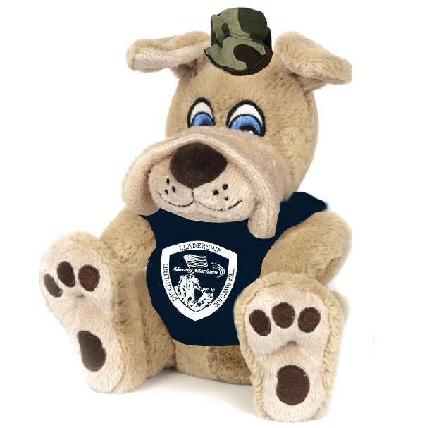 Young Marines: Chester Bulldog w/Blue T-Shirt