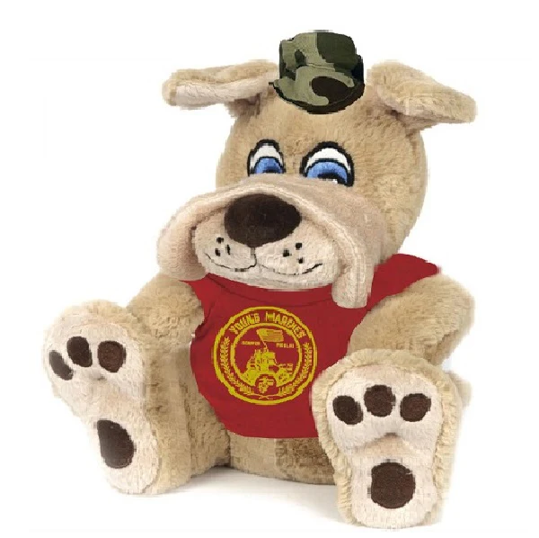Young Marines: Chester Bulldog w/Red T-Shirt