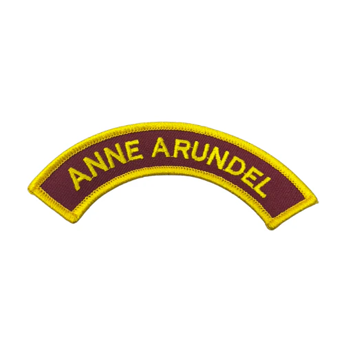 Young Marines Unit Arch Tab "ANNE ARUNDEL"