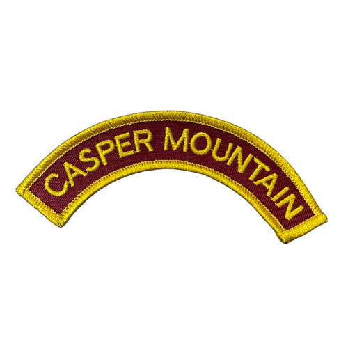 Young Marines Unit Arch Tab "CASPER MOUNTAIN"