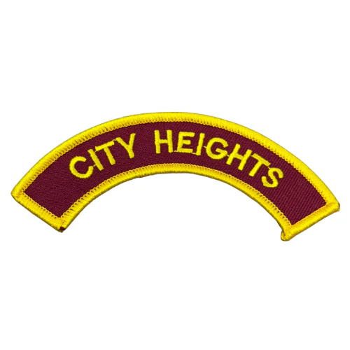 Young Marines Unit Arch Tab "CITY HEIGHTS"