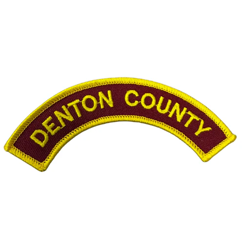 Young Marines Unit Arch Tab "DENTON COUNTY"