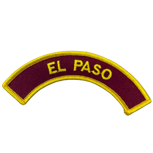 Young Marines Unit Arch Tab "EL PASO"