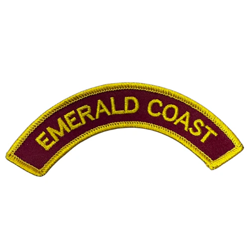 Young Marines Unit Arch Tab "EMERALD COAST"