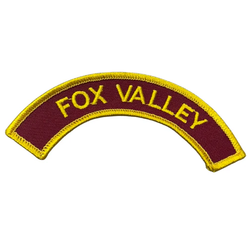 Young Marines Unit Arch Tab "FOX VALLEY"