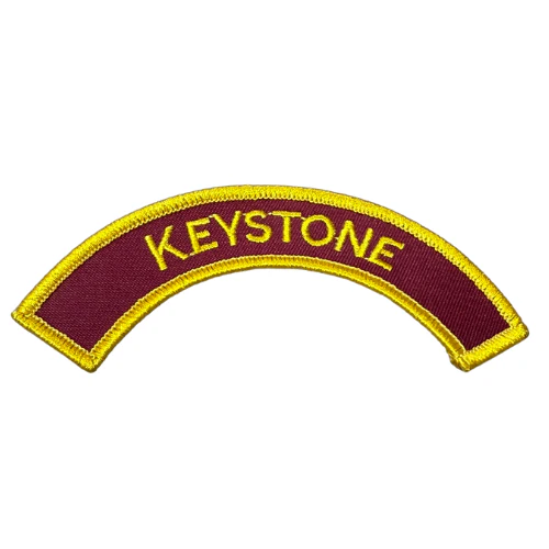 Young Marines Unit Arch Tab "KEYSTONE"