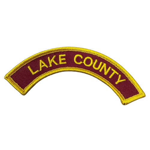 Young Marines Unit Arch Tab "LAKE COUNTY"