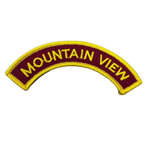 Young Marines Unit Arch Tab "MOUNTAIN VIEW"