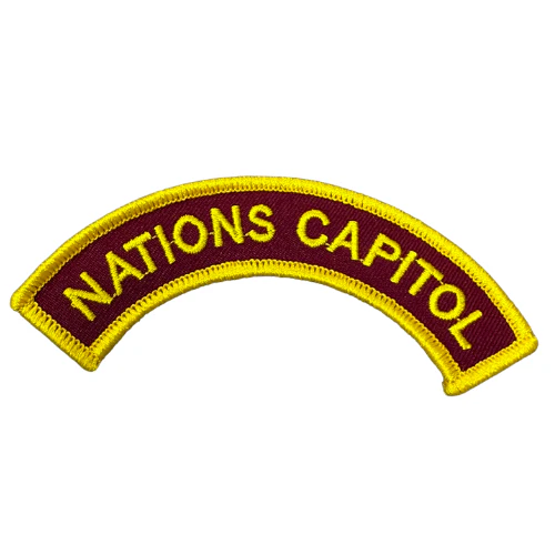 Young Marines Unit Arch Tab "NATIONS CAPITOL"