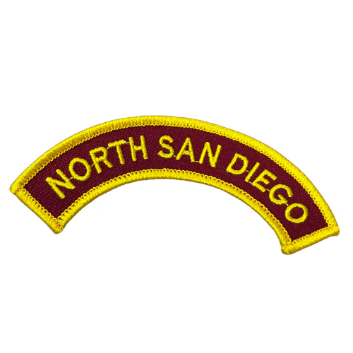 Young Marines Unit Arch Tab "NORTH SAN DIEGO"