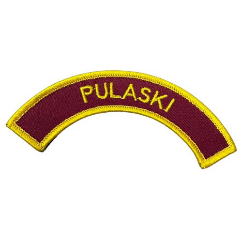 Young Marines Unit Arch Tab "PULASKI"