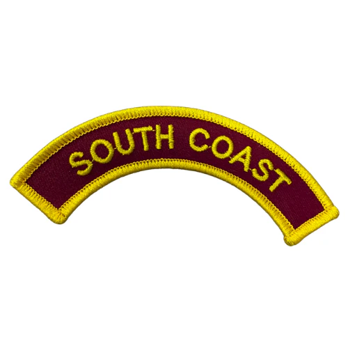 Young Marines Unit Arch Tab "SOUTH COAST"