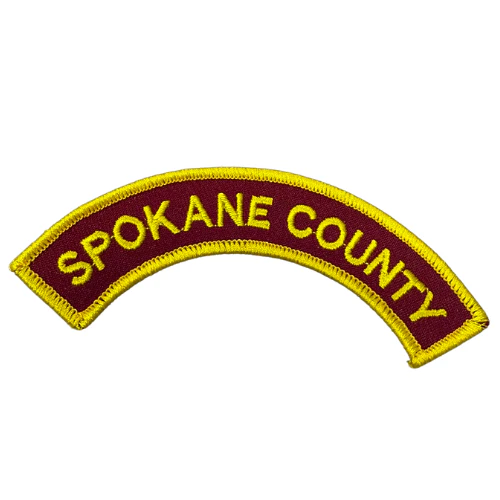 Young Marines Unit Arch Tab "SPOKANE COUNTY"