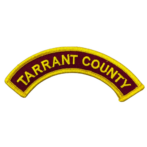 Young Marines Unit Arch Tab "TARRANT COUNTY"