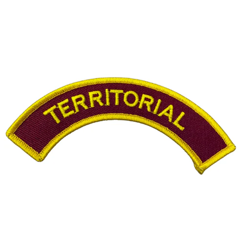Young Marines Unit Arch Tab "TERRITORIAL"