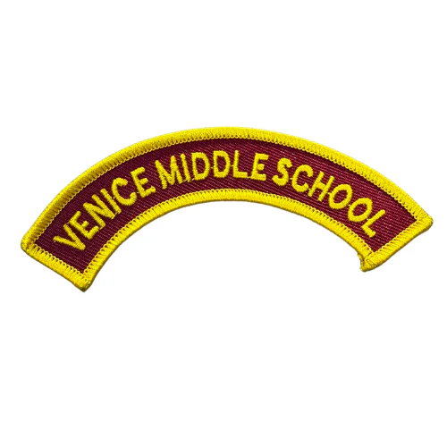 Young Marines Unit Arch Tab "VENICE MIDDLE SCHOOL"