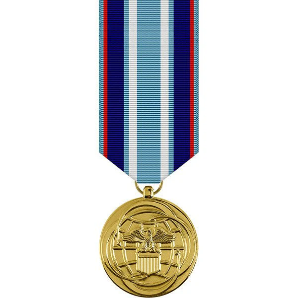 Miniature Medal: Air Force Air and Space Campaign - 24k Gold Plated