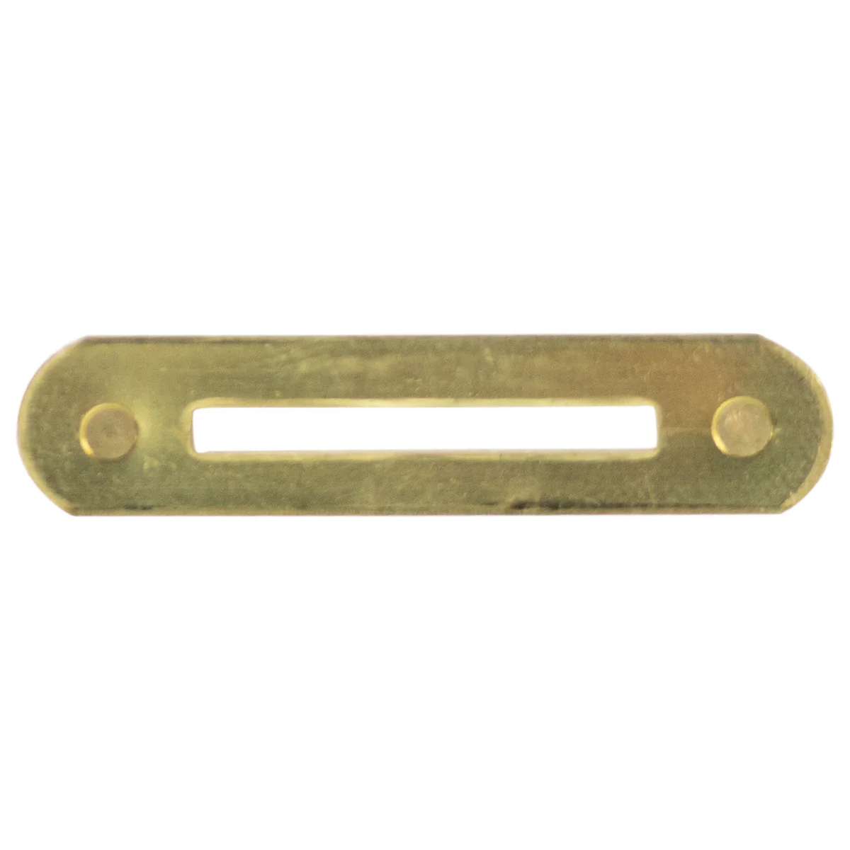 Ribbon Mounting Bar: Base Bar - brass, single, clutch back