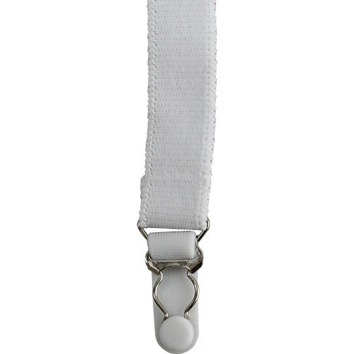 Shirt Garter - White 4 piece or 2 pairs