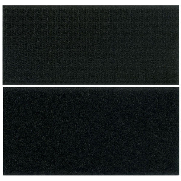 Hook Closure Set: Hook and Loop - black