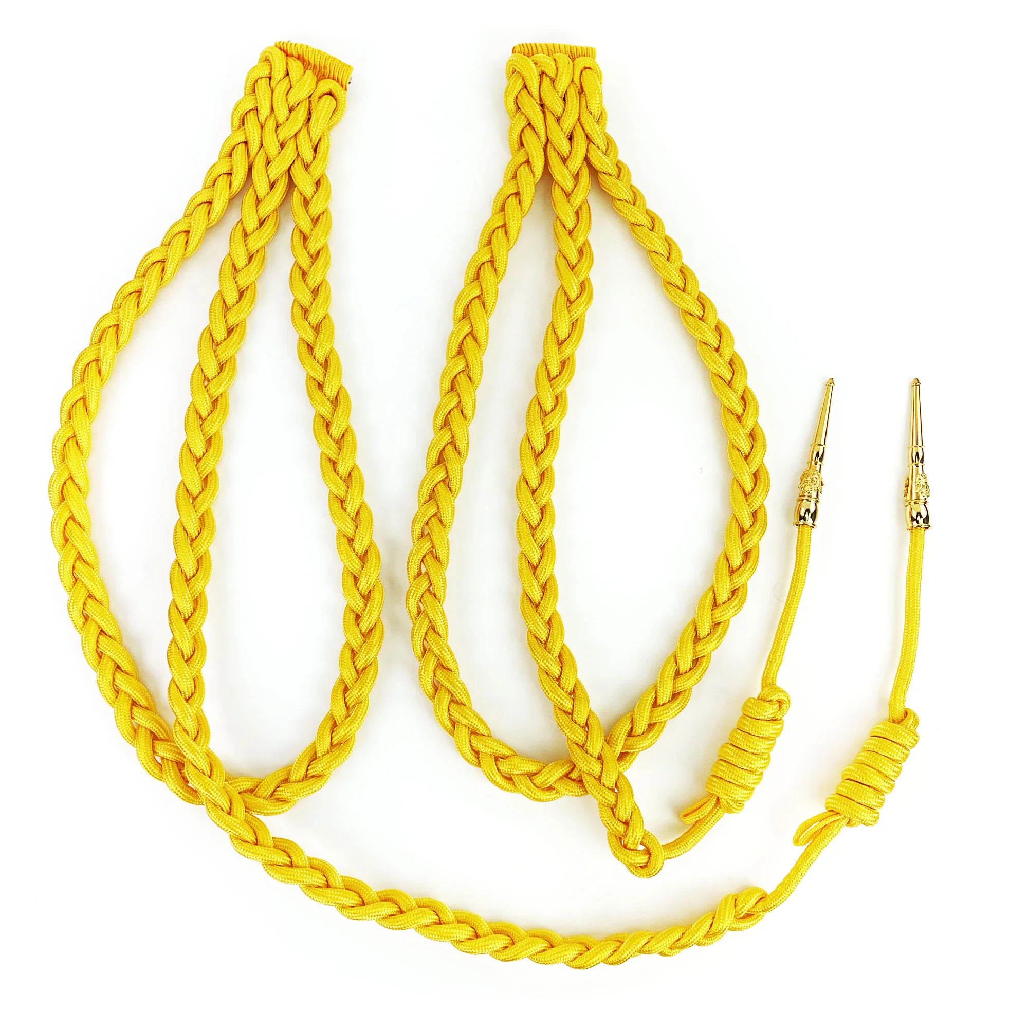 Army Dress Aiguillette: Gold Nylon