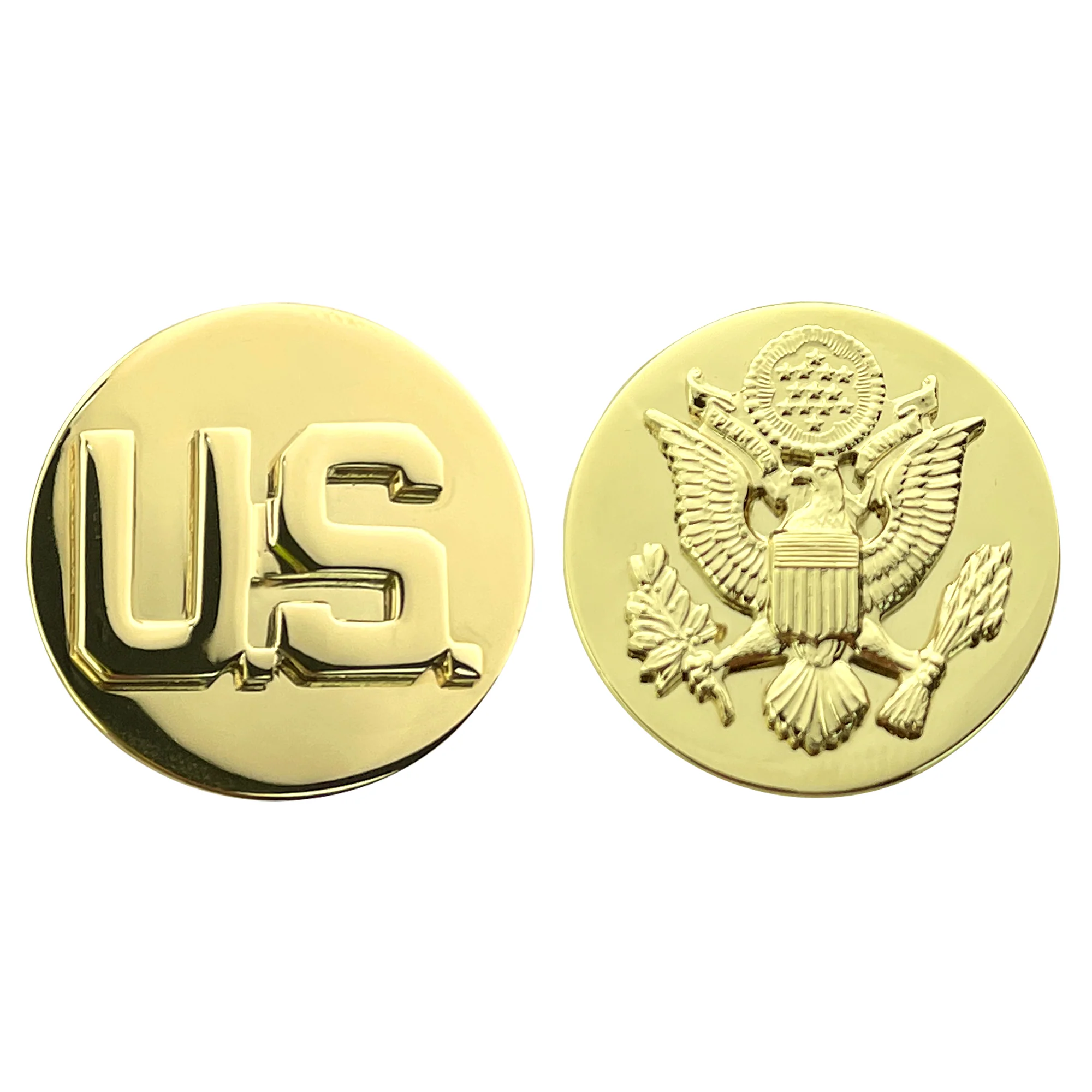 Army Collar Device: U.S. and Command Sergeant Major Enlisted