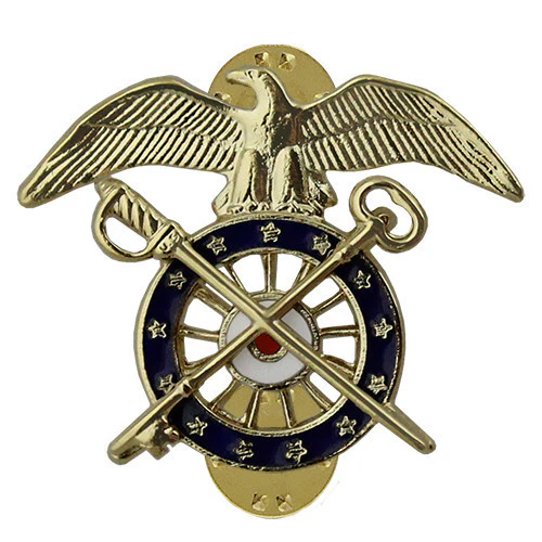 Army Officer Branch of Service Collar Device: Quartermaster