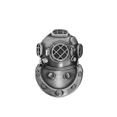 Dress Badge: Diver Second Class - miniature, oxidized