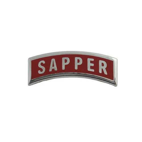 Army Tab: Sapper - enamel