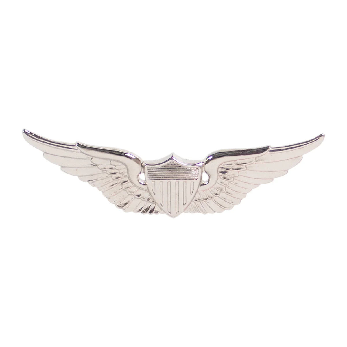 Army Badge: Aviator - 2" blouse miniature, mirror finish
