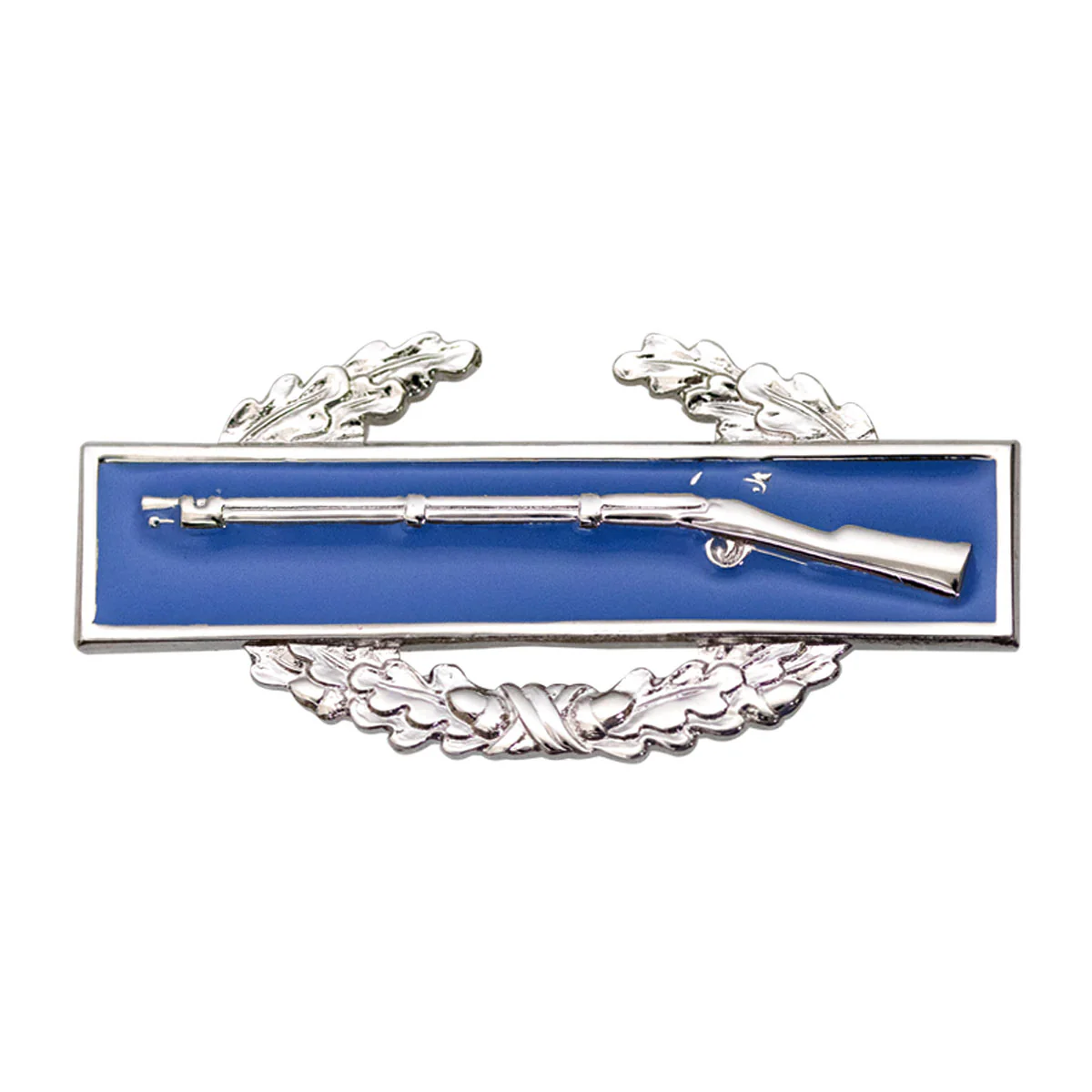 Army Badge: Combat Infantry First Award - blouse miniature, mirror finish