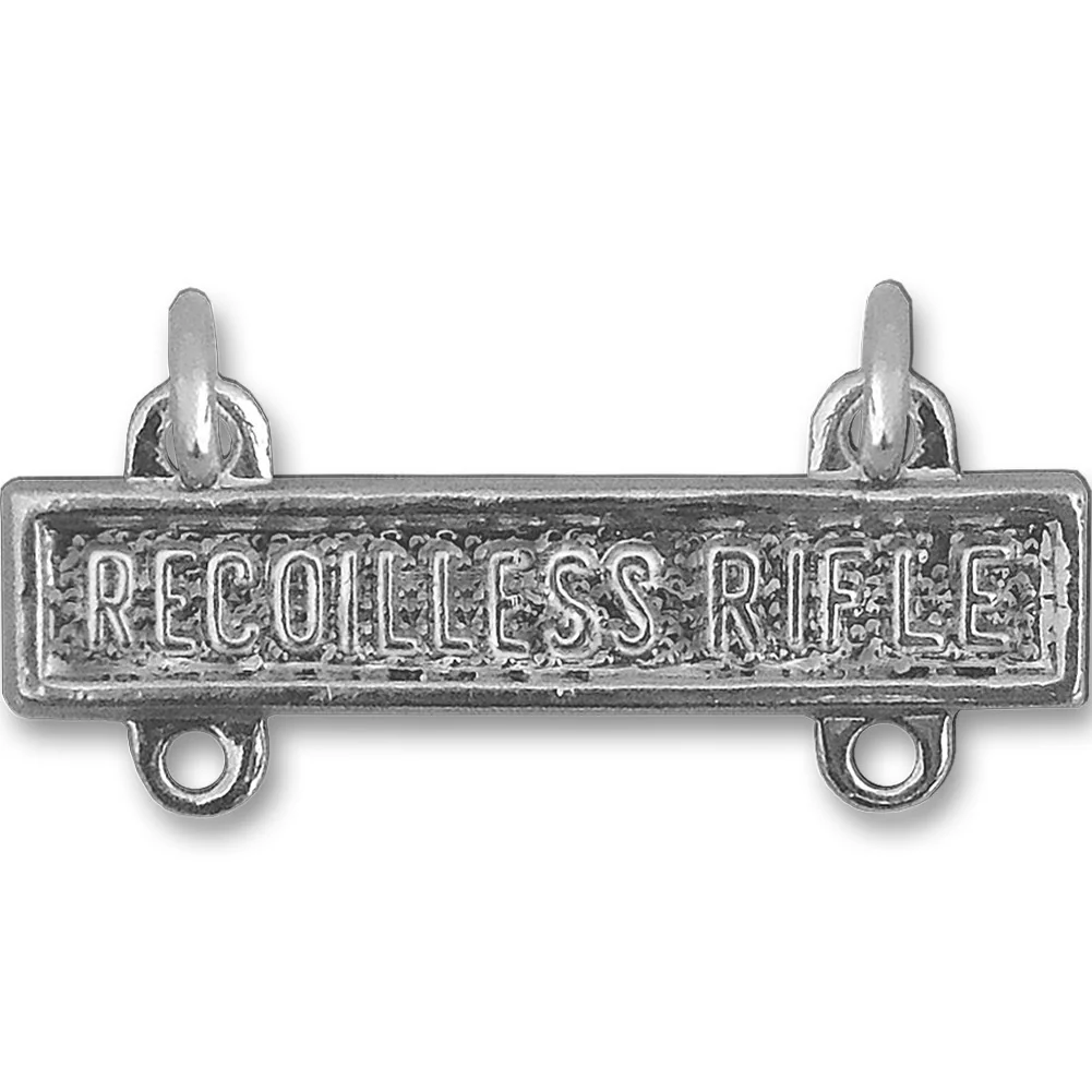 Army Qualification Bar: Recoilless Rifle - mirror finish