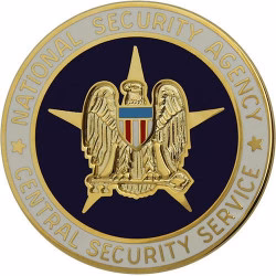 Army Identification Badge: National Security Agency Central Security Service Miniature (Old Design)