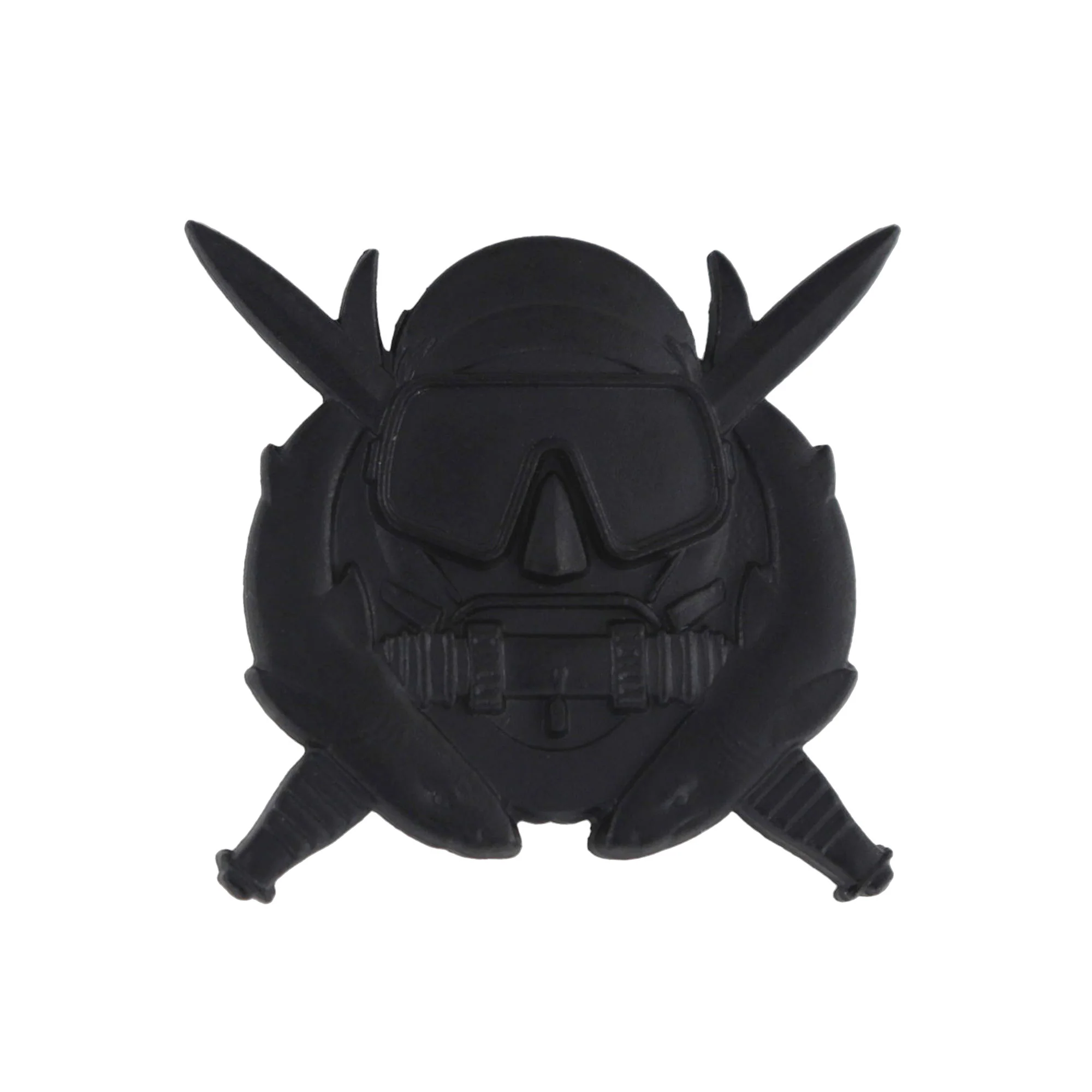 Army Badge: Special Operations Diver - regulation size, black metal