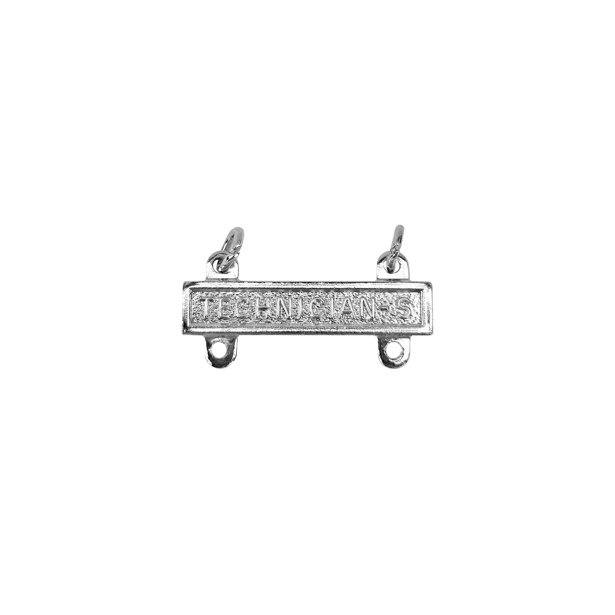 Army Qualification Bar: Technician "S" - mirror finish