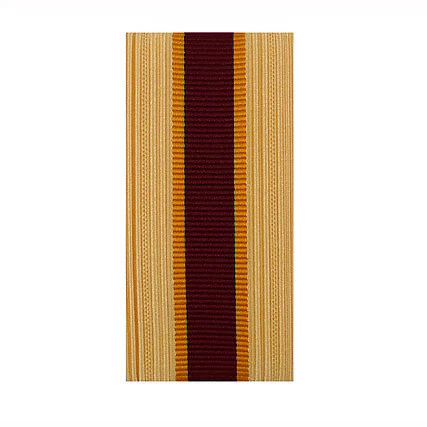 Army Cap Braid: Transportation - brick red