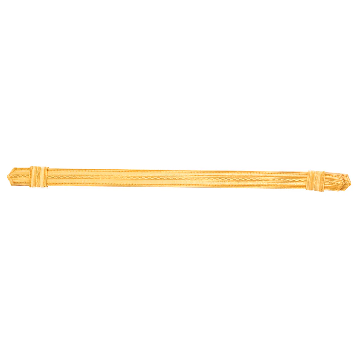 Army Cap Strap: Officer - gold wire, &frac12; Inch