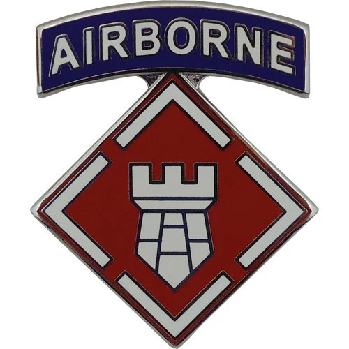 Army Combat Service Identification Badge (CSIB): 20th Engineer with Tab Brigade