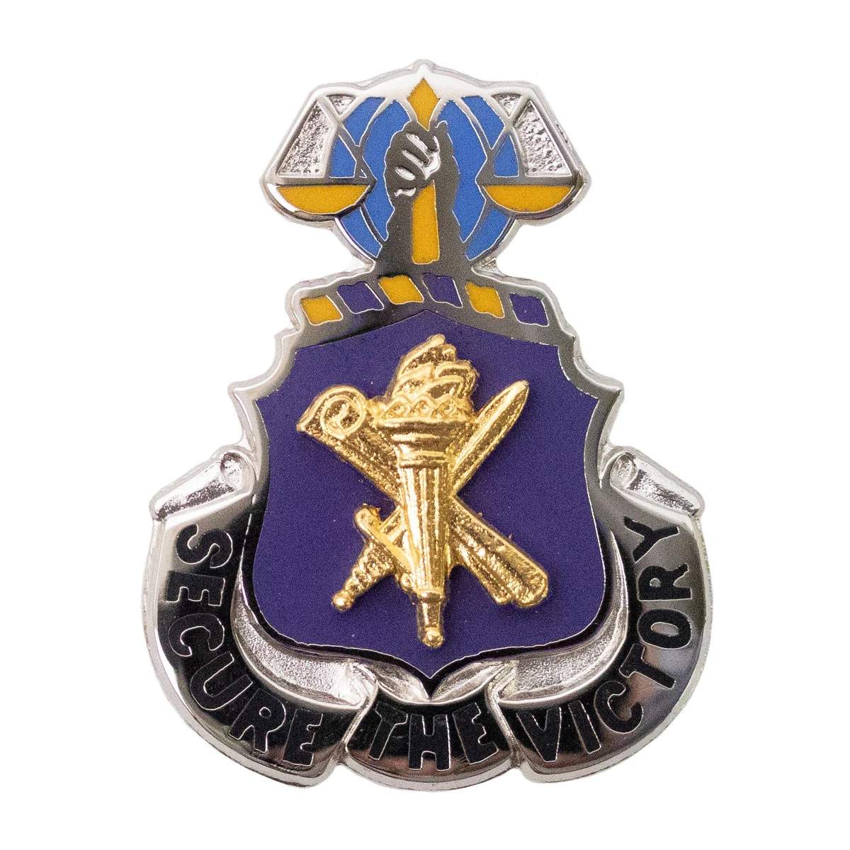 Army Corps Crest: Civil Affairs - Secure The Victory
