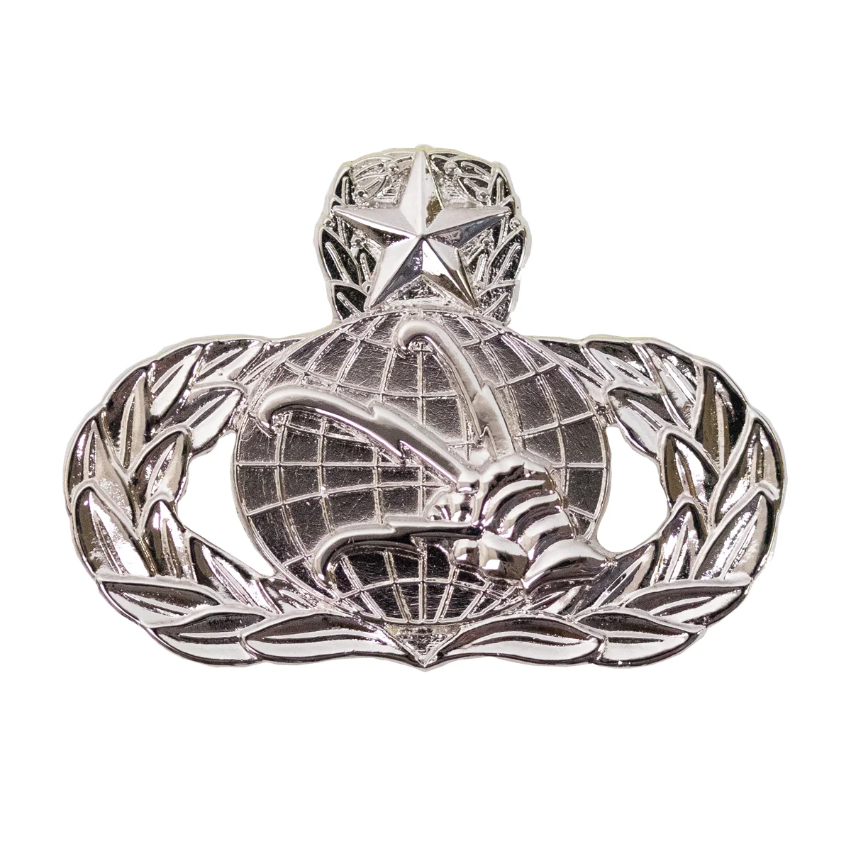 Air Force Badge: Communications and Information: Master - midsize
