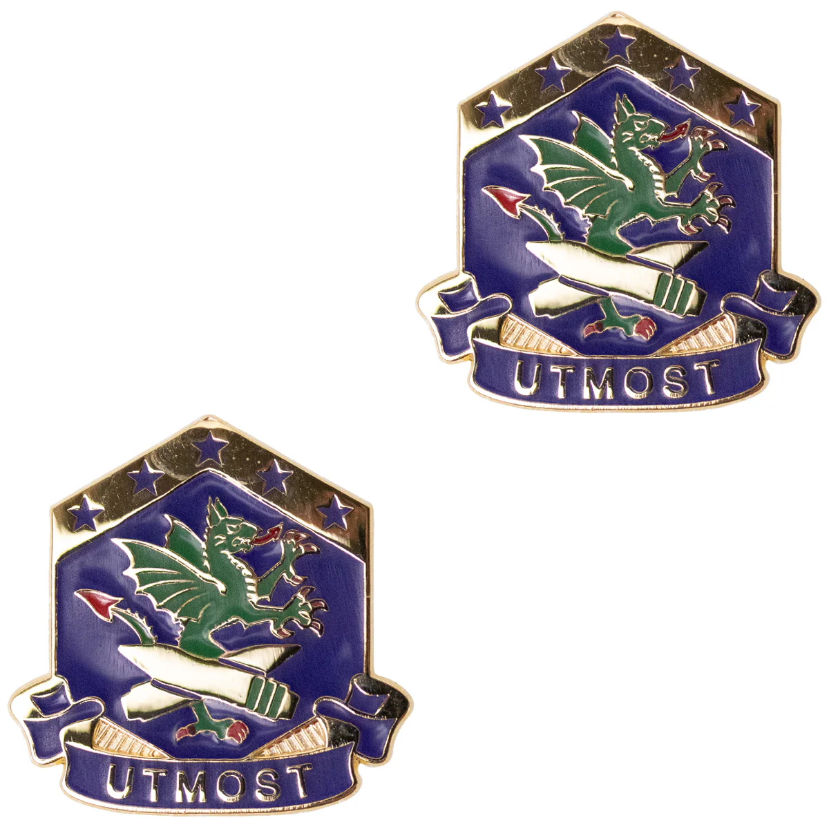 Army Crest: 110th Chemical Battalion - Motto: Utmost