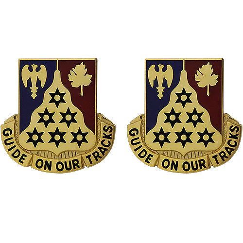Army Crest: 123rd Infantry Regiment - Guide on Our Tracks