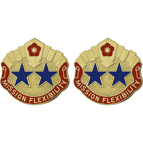 Army Crest: 19th Support Command - Mission Flexibility
