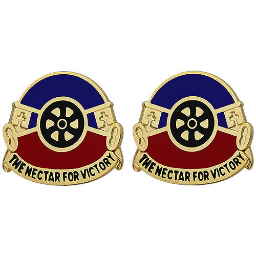 Army Crest: 260th Quartermaster Battalion - The Nectar for Victory