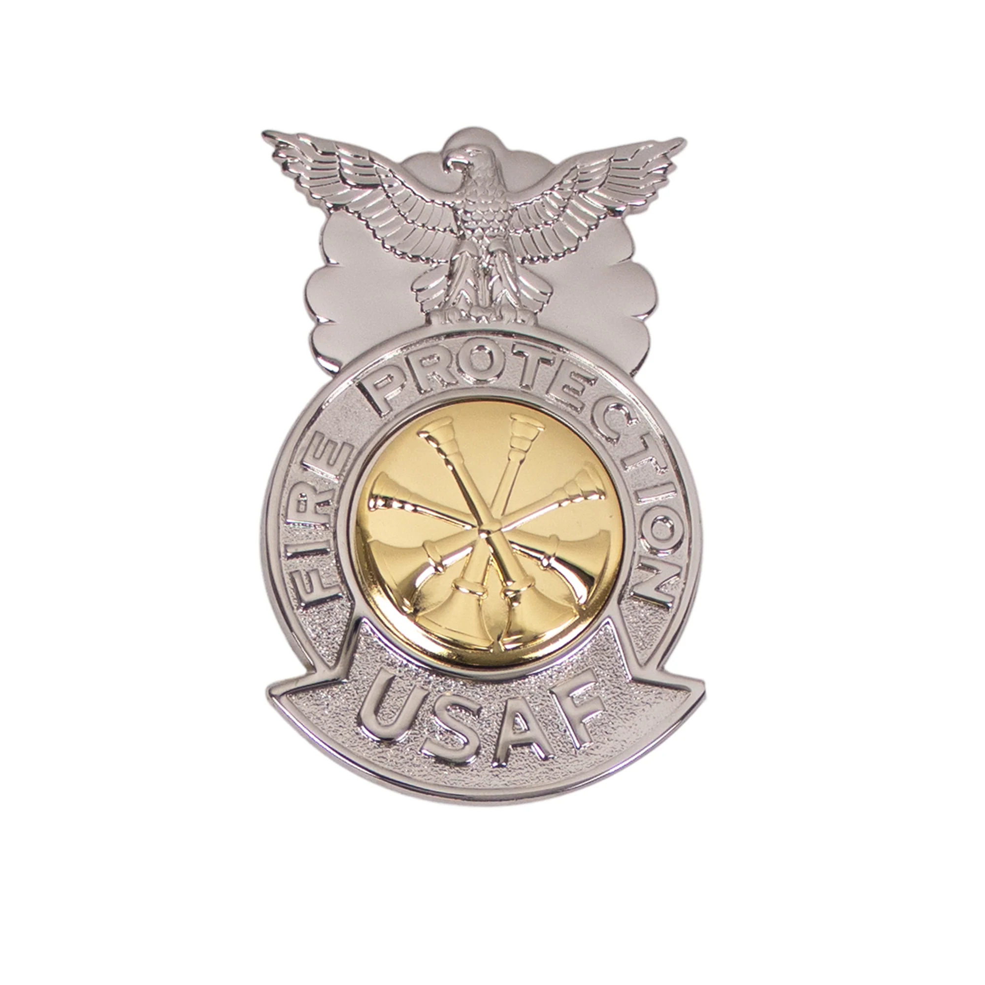 Air Force Badge: Deputy Fire Chief - regulation size