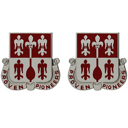 Army Crest: 299th Engineer Battalion - Proven Pioneers
